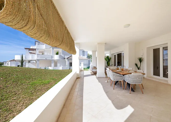 Luxury Private Patio Aloha By Aora Appartement Marbellac