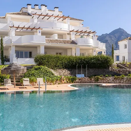 شقة Luxury Private Patio Aloha By Aora ماربيا